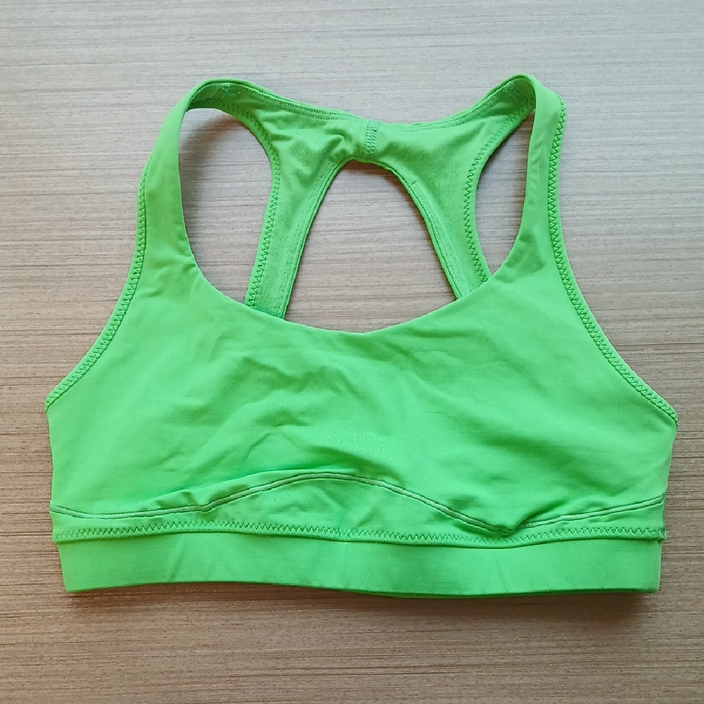 LULULEMON Green Sports Bra SZ 8